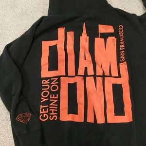 Diamond Supply Co Zip Hoodie